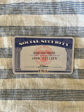 USA SSN photolook rayures textile fond AVANT